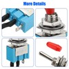 10pcs Mini Toggle Switch ON-OFF 2 Position 3 Pin SPST