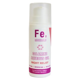 Lavender and Calamine Night Gel, 50ml, Soothing Aloe Vera Formula for Itching and Irritated Skin