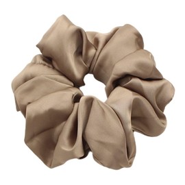 GOMINIMO Large Hair Tie Scrunchie (Brown) OR17-35
