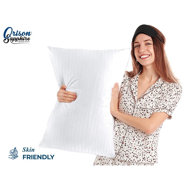 Orison Sapphire® Pillow Protectors 4 Pack | 100% Microfiber Ultra