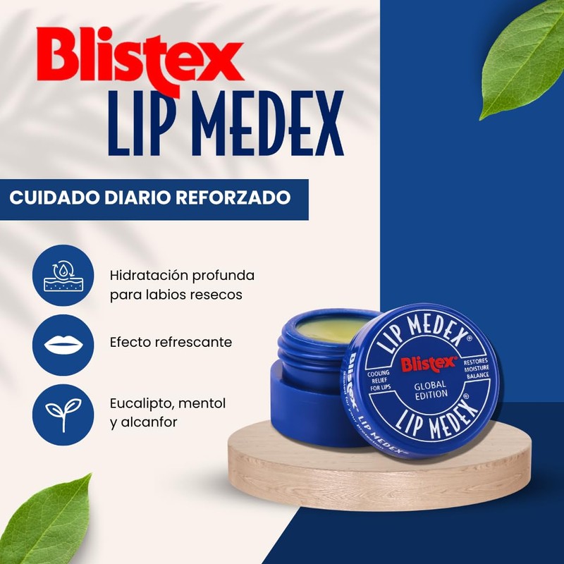Blistex Medex Balsamo Labial 4.2g - Paquete de 1