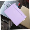 jojofuny 3pcs Storage Bags Dual Zipper Pouches for Files Documents