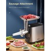 Yabano 3000W Max Heavy Duty Electric Meat Grinder with Sausage