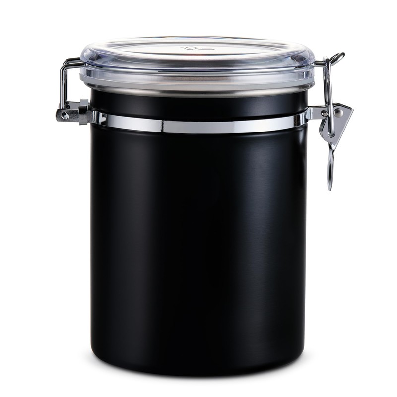 Tchibo Aroma can, coffee tin, 500 g capacity, aroma-proof, stainless