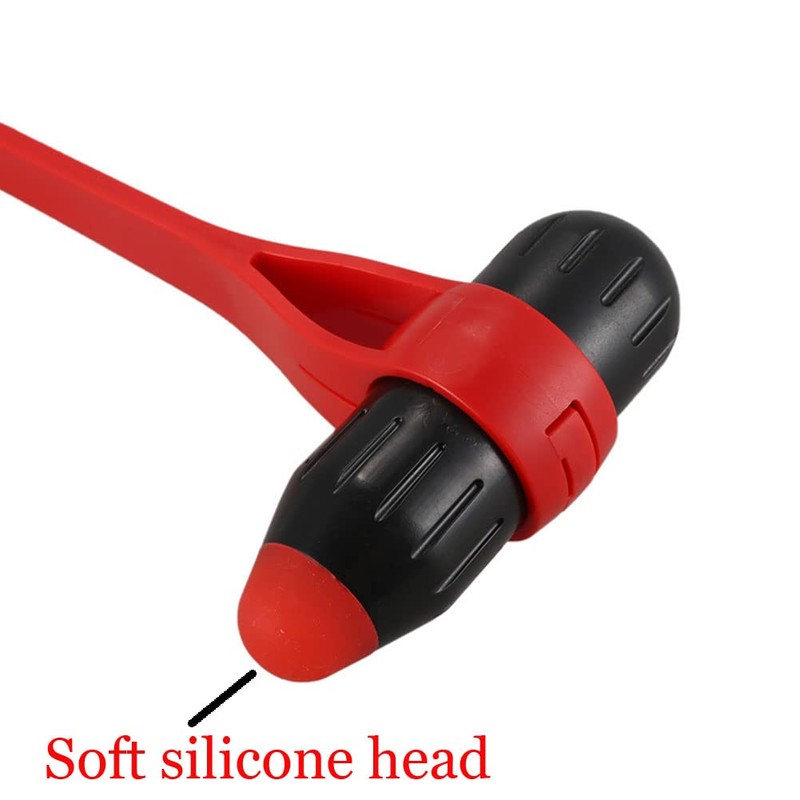 vv8oo Massage Hammer for Back Body Stress Reliever Elastically Bendable