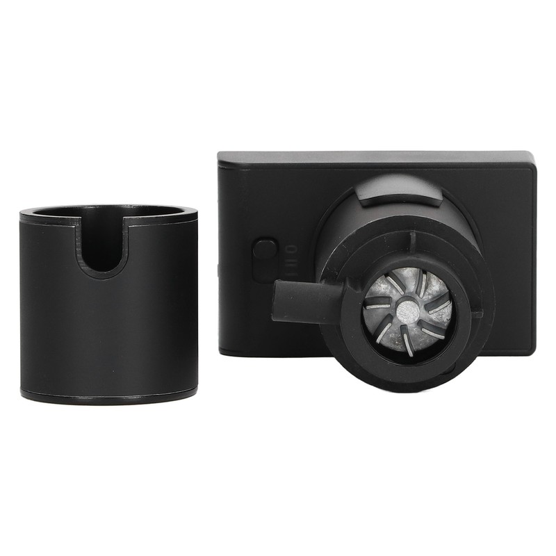 Drink Cocktail Smoker Adjustable Gear Aluminum and Zinc Alloy Handheld