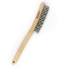MAXMAN Wire Brush, Heavy Duty Stainless Steel Wire Brushes for