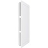 HVAC OV 6 x 12 Inch White Square ABS Plastic