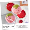 Ciieeo 1 Set Creative Fruit Themed Ceramic Bowl and Spoon