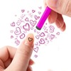 AOUWEY 48 Pcs Nail Stamp Pen Set