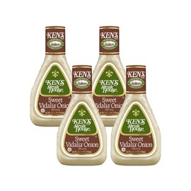 Ken's Steak House Sweet Vidalia Onion Dressing, 16 OZ (Pack of 4)