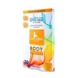 Carnaby Cold Wax Depilatory Strips for the Body, 20pcs