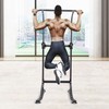 Power Tower Pull Up Bar Station Strength Training Dip Stands
