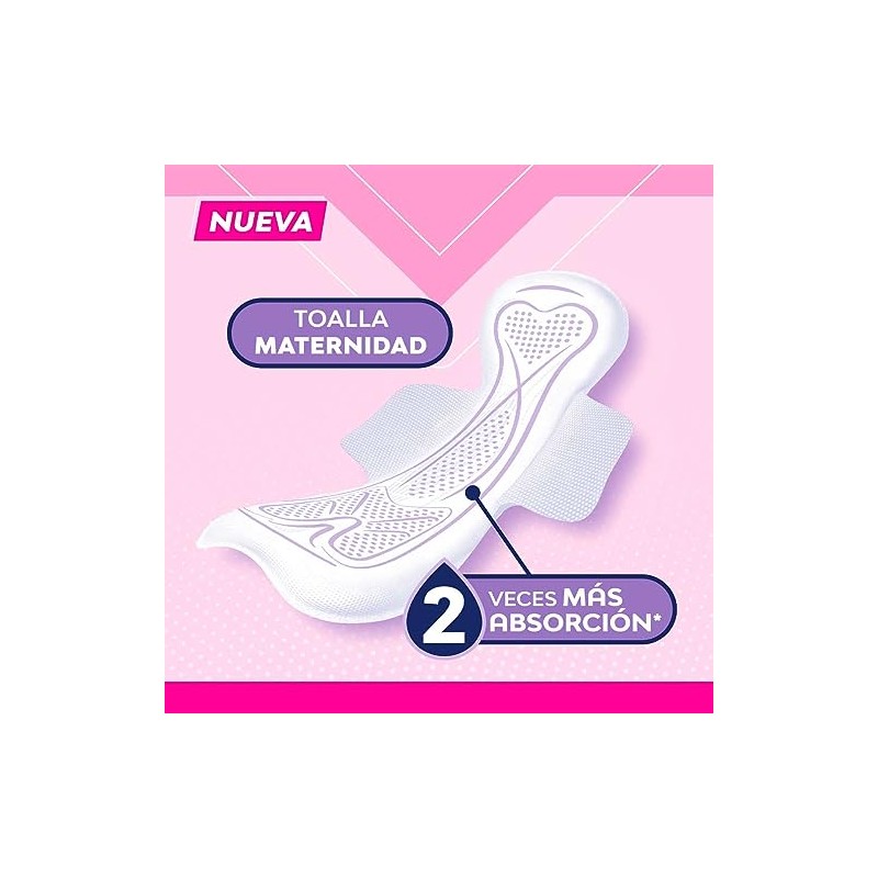 Saba Toallas Femeninas Maternidad con Alas 10 piezas