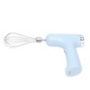 USB Charging Cordless Egg Whisk Adjustable Stainless Steel Electric Hand