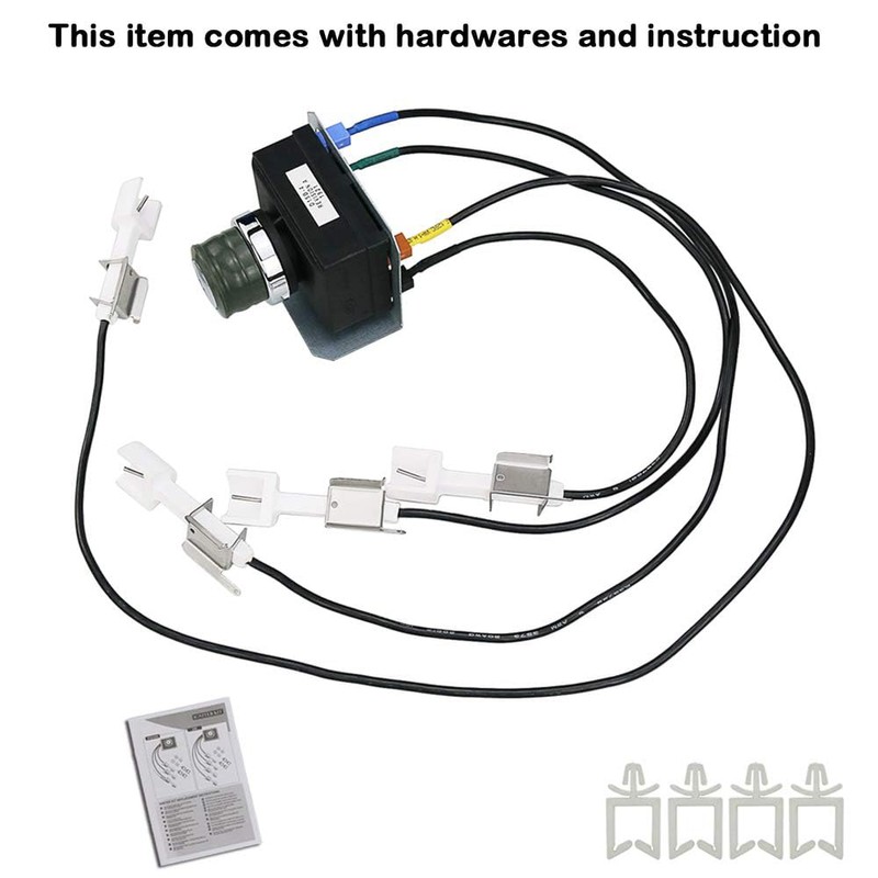 Uniflasy 1836-13 7629 Grill Igniter Kit for Weber Genesis 330