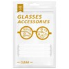 YR Soft Silicone Eyeglasses Temple Tips Sleeve Retainer, Anti-Slip Elastic