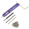 50pcs M2.5x2D Stainless Steel Spiral Wire Thread Repair Tool Kit