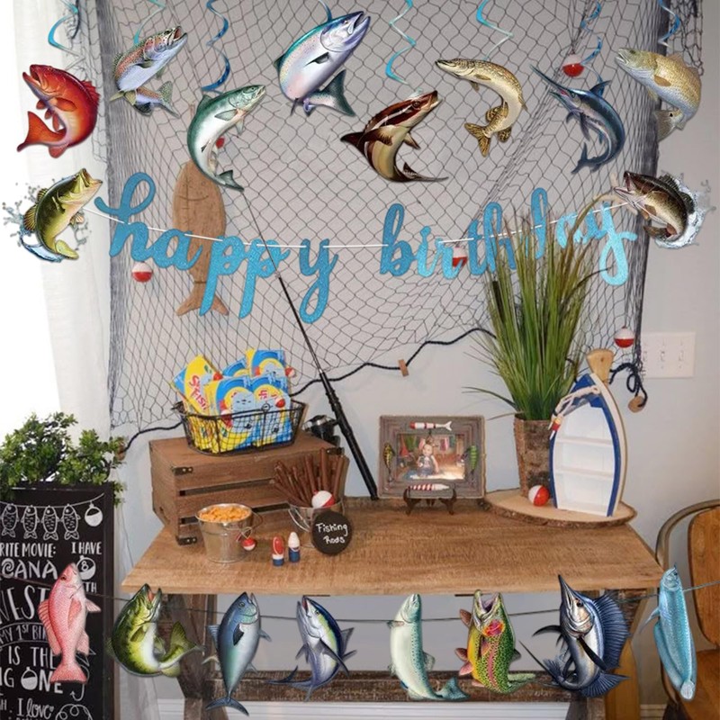 Fishing Birthday Party Decoration Birthday Party Decoration