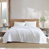Eddie Bauer - Queen Blanket, Premium Cotton Variegated Weave Bedding,