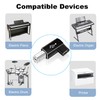 AreMe 2 Pack USB B to USB C Adapter, 90