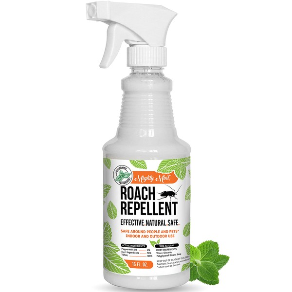 Mighty Mint 16oz Cockroach Repellent Natural Peppermint Oil Spray