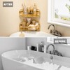 YEMNMFH Corner Shower Shelves - 2 Tier No Drilling Shower