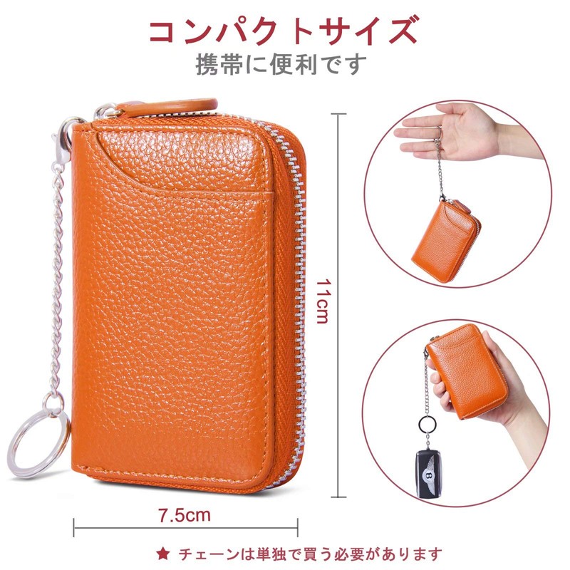 GADIEMKENSD Improved Wallet RFID Skimming Prevention Leather Case for Men