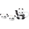 SAN4263 Cute Tableware Teapot & Tea Cup Set, Panda Parent-Child
