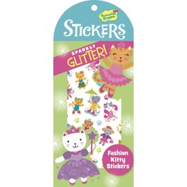 Peaceable Kingdom Glitzer & Folienaufkleber - Fashion Kitty