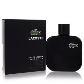 LACOSTE L.12.12 NOIR EAU DE TOILETTE SPRAY FOR MEN 100 ML 3.3 FL OZ