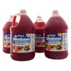 Snappy Fruit Punch Sno Cone Syrup, 4-1 Gallon (128 ounces)
