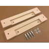 The Plyobox Warehouse 12"x48" Climbing PegBoard w/ 18" mounting brackets,