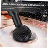 Ipetboom Sphere Rotary Burr for Woodworking Angle Cutter Tool Round