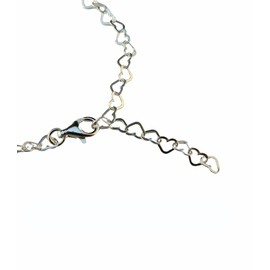 Women's Heart Bracelet 925 Silver Length up to 19 cm with Lobster Clasp Individually Adjustable Bracelet with Hearts Perfect Gift for Women and Girls Silver Bracelet