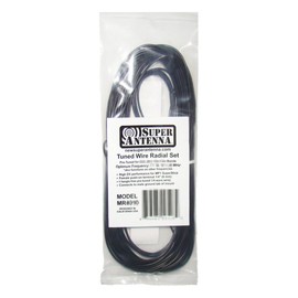 Super Antenna MR6060 SuperWire Radial Set for HF Vertical Antennas 60m 5MHz Band ham Radio MP1 Ground Plane