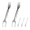 Eniyou Watermelon Cutter 2-in-1 Watermelon Cutter Fork 2-in-1 Watermelon Fork