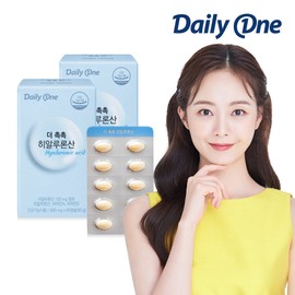 Daily One The Moist Hyaluronic Acid 30g 60 capsules x 2 bottles, 2 month supply