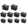 12V Rocker Switch On/Off 2 Pin 2 Position SPST Car