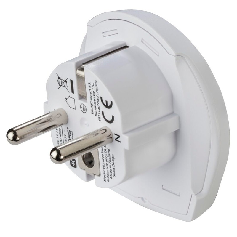 Hama World Travel Pro Light Adaptor Set USB 3-Pin 2x