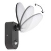 Maclean Energy MCE367 LED Wall Lamp with PIR Sensor -