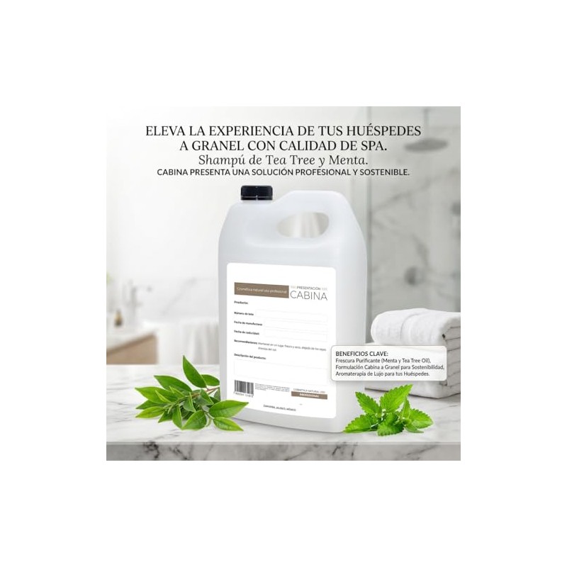Shampoo a Granel Anticaspa y Seborrea con Tea Tree Oil
