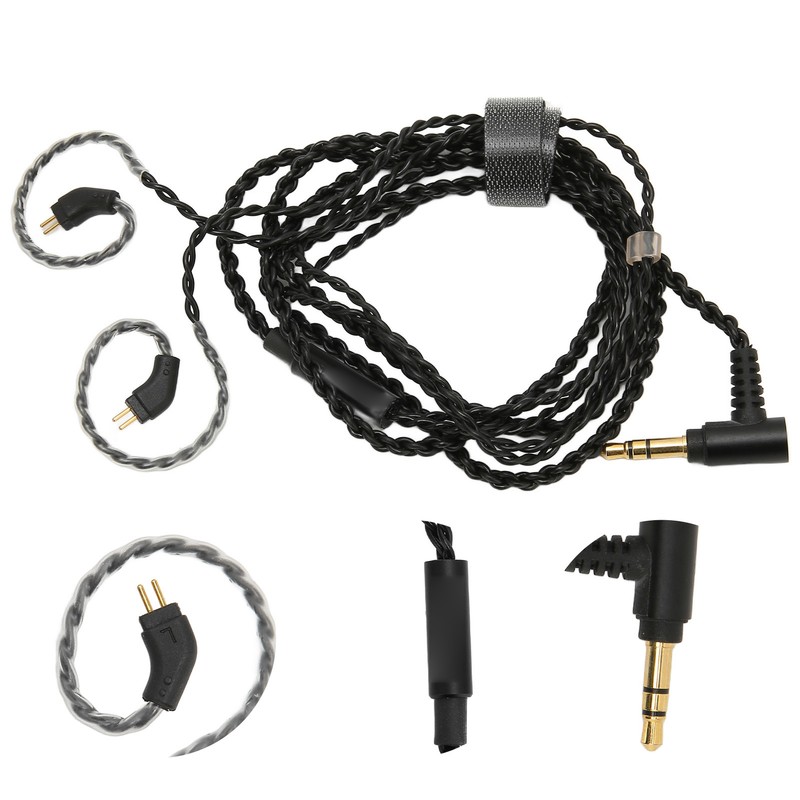 Earphone Cable 3.5mm Port Upgrade 2Pin 0.78mm Headphone Cable Without