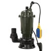 0.5HP Sewage/Effluent Grinder Pump, Submersible Basement Sewer Pump, Sump Ejector