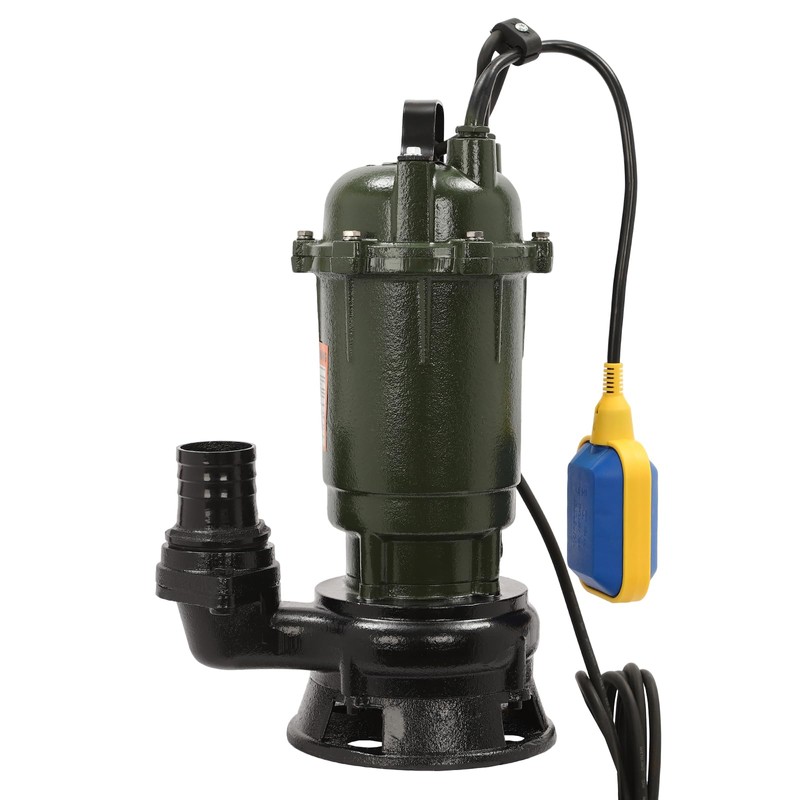 0.5HP Sewage/Effluent Grinder Pump, Submersible Basement Sewer Pump, Sump Ejector