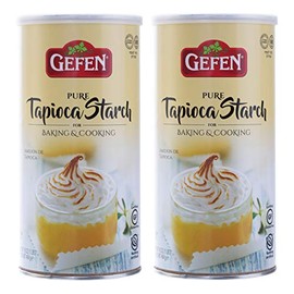 Gefen, Gluten Free Tapioca Flour, Tapioca Starch, 16 Ounce (2 Pack) With Resealable Lid