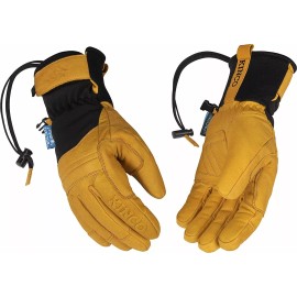 Kinco 9088HKP Mens Ski Gloves Buffalo Leather Waterproof HydroFlector Skyliner - X-Large