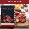 Meats Kosher Salami Chips - Sliced Sausage, Charcuterie Meat -