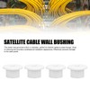 4pcs Satellite Cable Wall Bushing Professional Wall Hole Feed Through