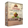 Tinte De Pelo Con Henna, Color Marrón Más Duradero, 50 G